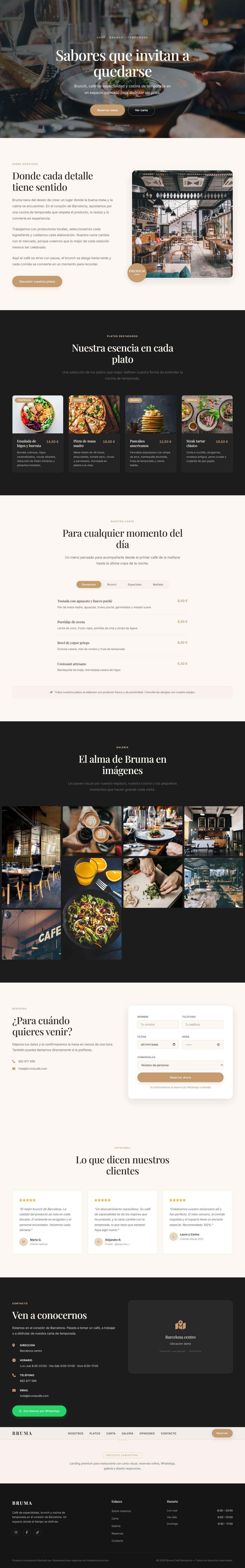 Preview de Bruma Café Barcelona